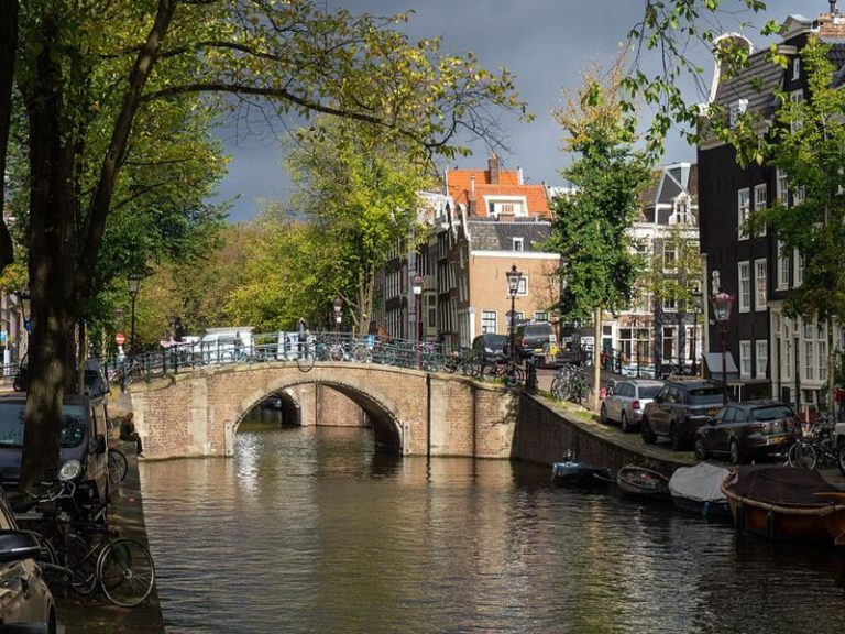 Reguliersgrachtcanals in Amsterdam centre